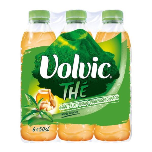 Volvic thé vert menthe - 6x50cl
