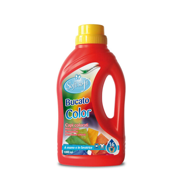 Soft Soft Lessive pour vêtements de couleur - 1L