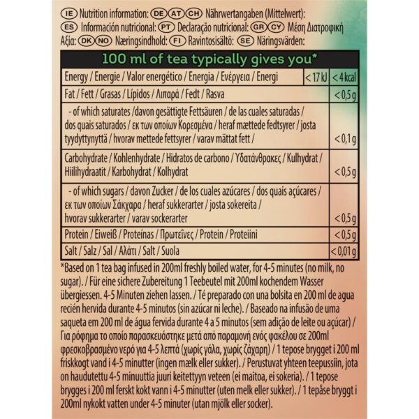 Lipton Thé à la menthe Pyramide - 20pcs