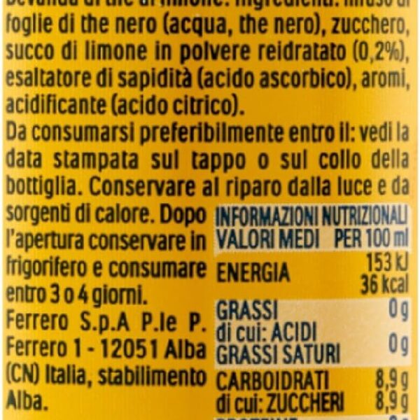 Estathe limone zero - 400ml