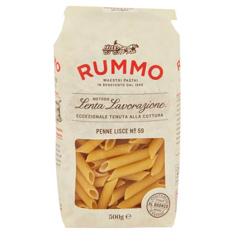8008343200592_0 RUMMO Pâtes Penne Lisce N°59 – 500 g – Image 1