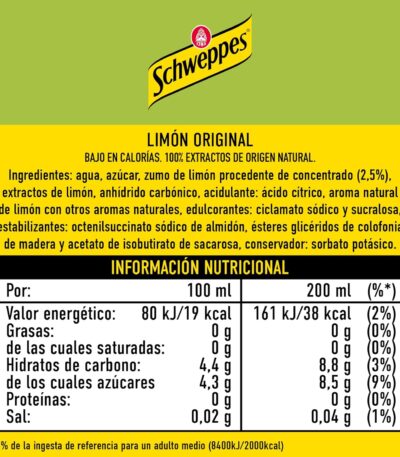 Schweppes Lemon 1L