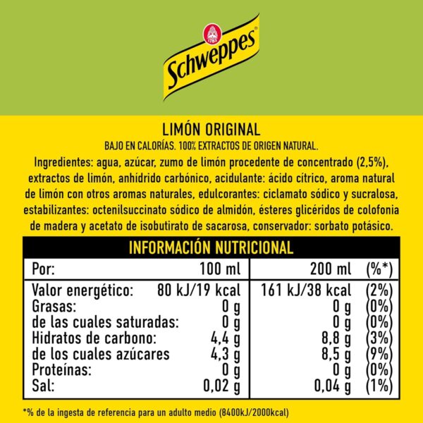 Schweppes Lemon 1L