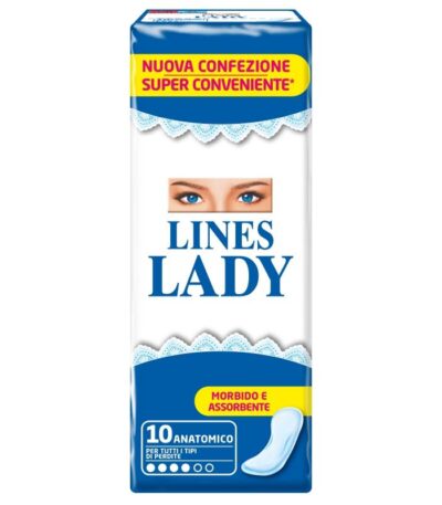 Serviettes hygiéniques Lines Lady 10x