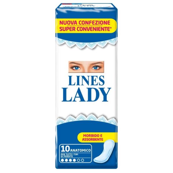 Serviettes hygiéniques Lines Lady 10x