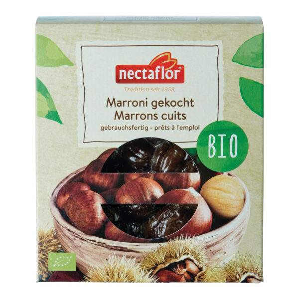 Marrons cuits BIO Nectaflor - 200g
