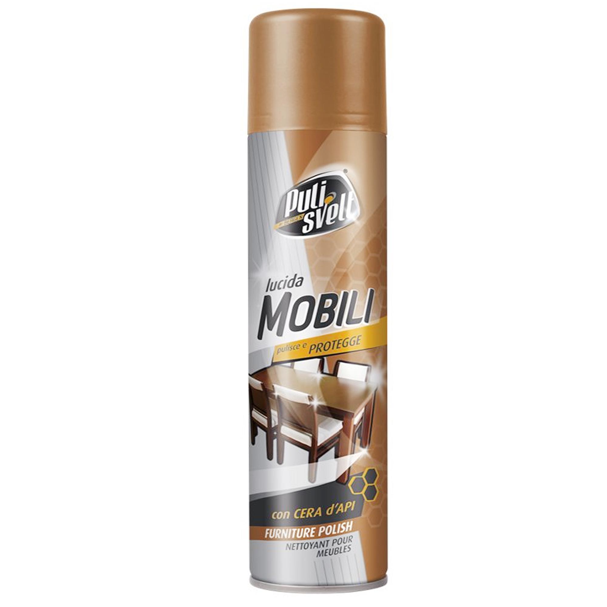 Pulisvelt-Lucida-Mobili-300ml_290730 Pulisvelt Spray bois pour meuble - 300ml – Image 1