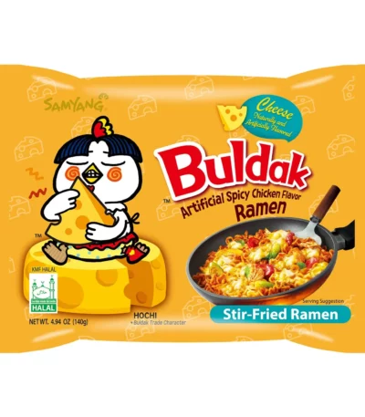 Buldak poulet épicé fromage Ramen - 140 gr