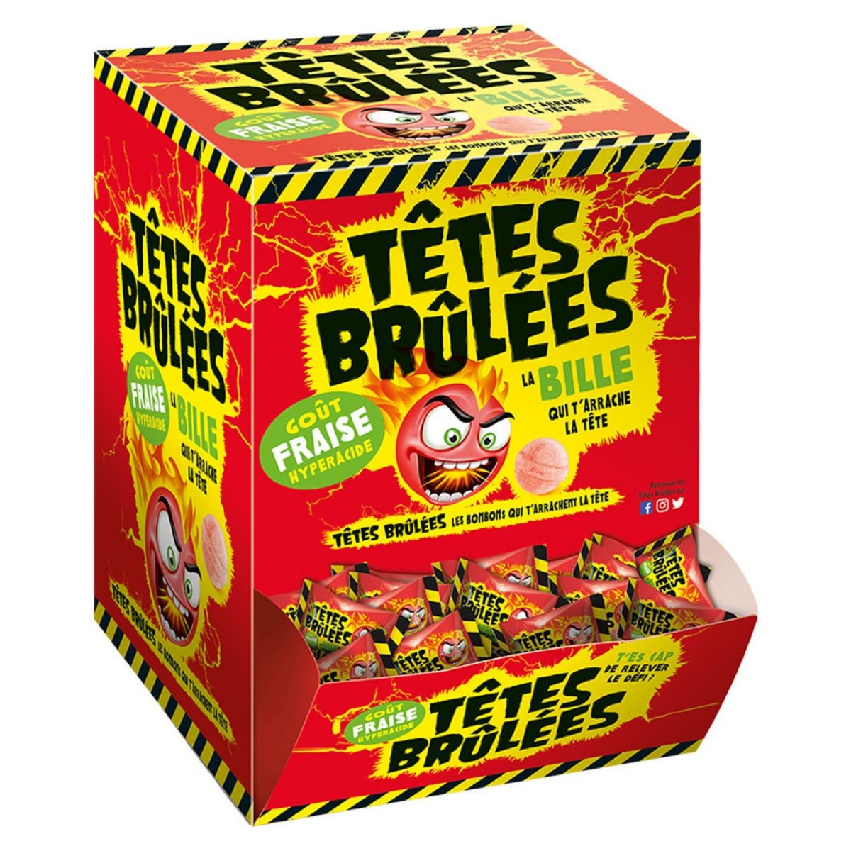 cf511094 Têtes brulées bonbon à la fraise 300pc – Image 1