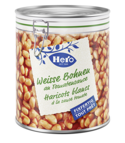 Hero cassoulet à la sauce tomate - 440 gr