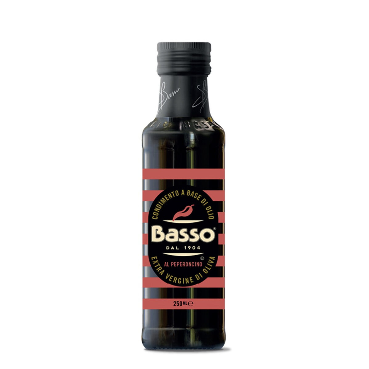 Huile d'olive au piment Basso - 250ml