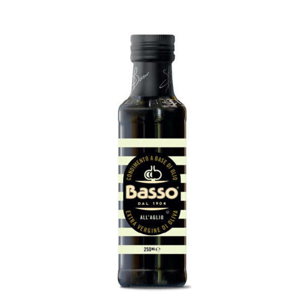 Huile d'olive à l'ail Basso - 250ml
