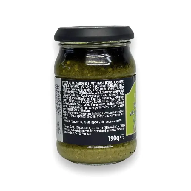 Sauce Pesto Genovese Crespi - 190 gr