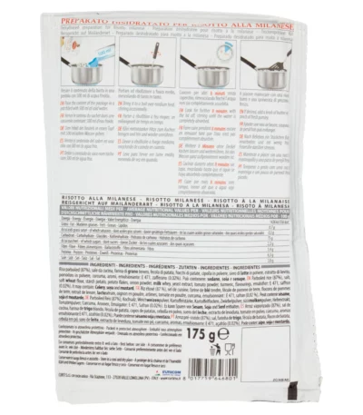 Curtiriso Risotto alla Milanese - 175 gr