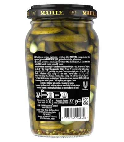 Maille Cornichons extra-fins - 220 gr