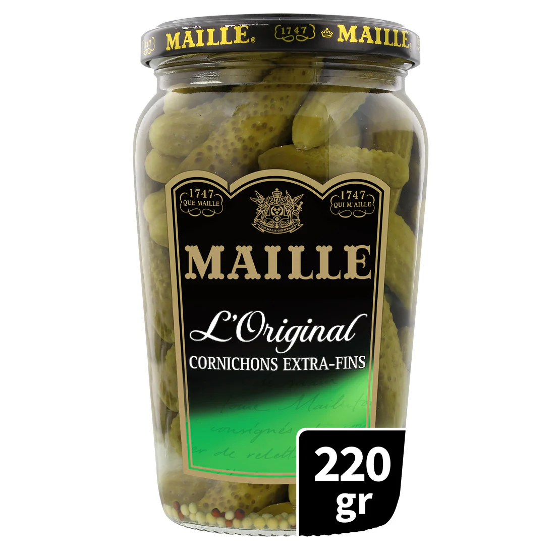 Maille Cornichons extra-fins - 220 gr