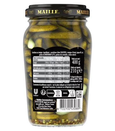 Maille Mini Cornichons - 210 gr
