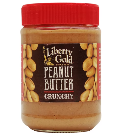 Liberty Gold Beurre de cacahuète croquant - 350 gr