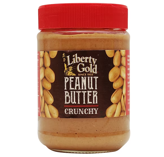 Liberty Gold Beurre de cacahuète croquant - 350 gr
