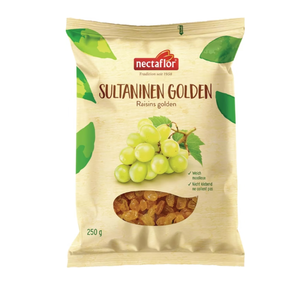 Nectaflor Raisins golden sec - 200 gr