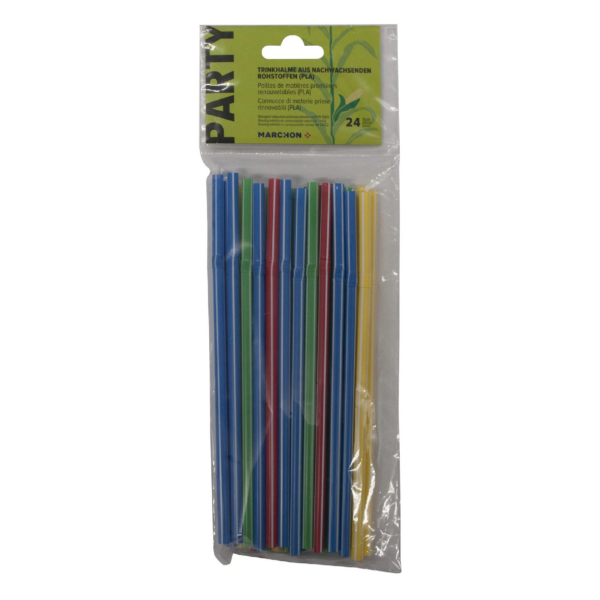 Paille flexible BIO ass. 24 pcs