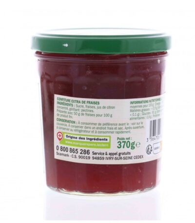 Confiture de fraises – Douceur du Verger – 370 g