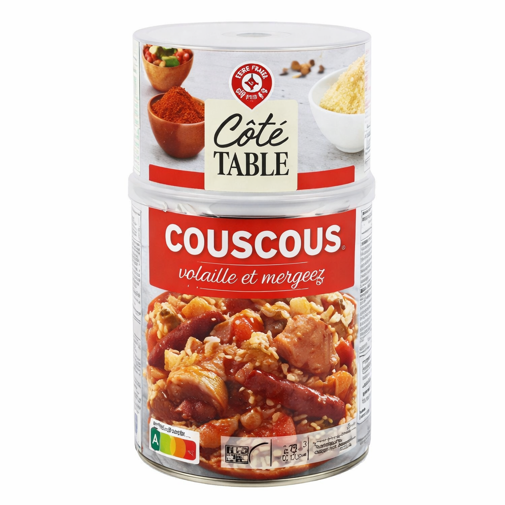 cotetablecouscous Couscous royal Coté Table - 980 gr – Image 1