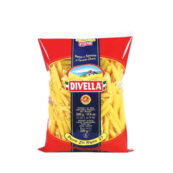 Divella Penne Ziti Rigate - 500 gr