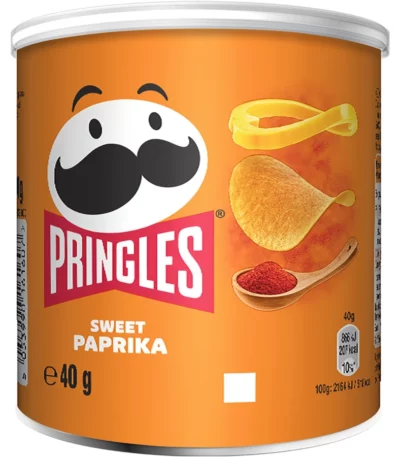 Pringles chips sweet paprika - 40 gr