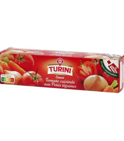 Turini sauce tomate aux légumes - 180 gr