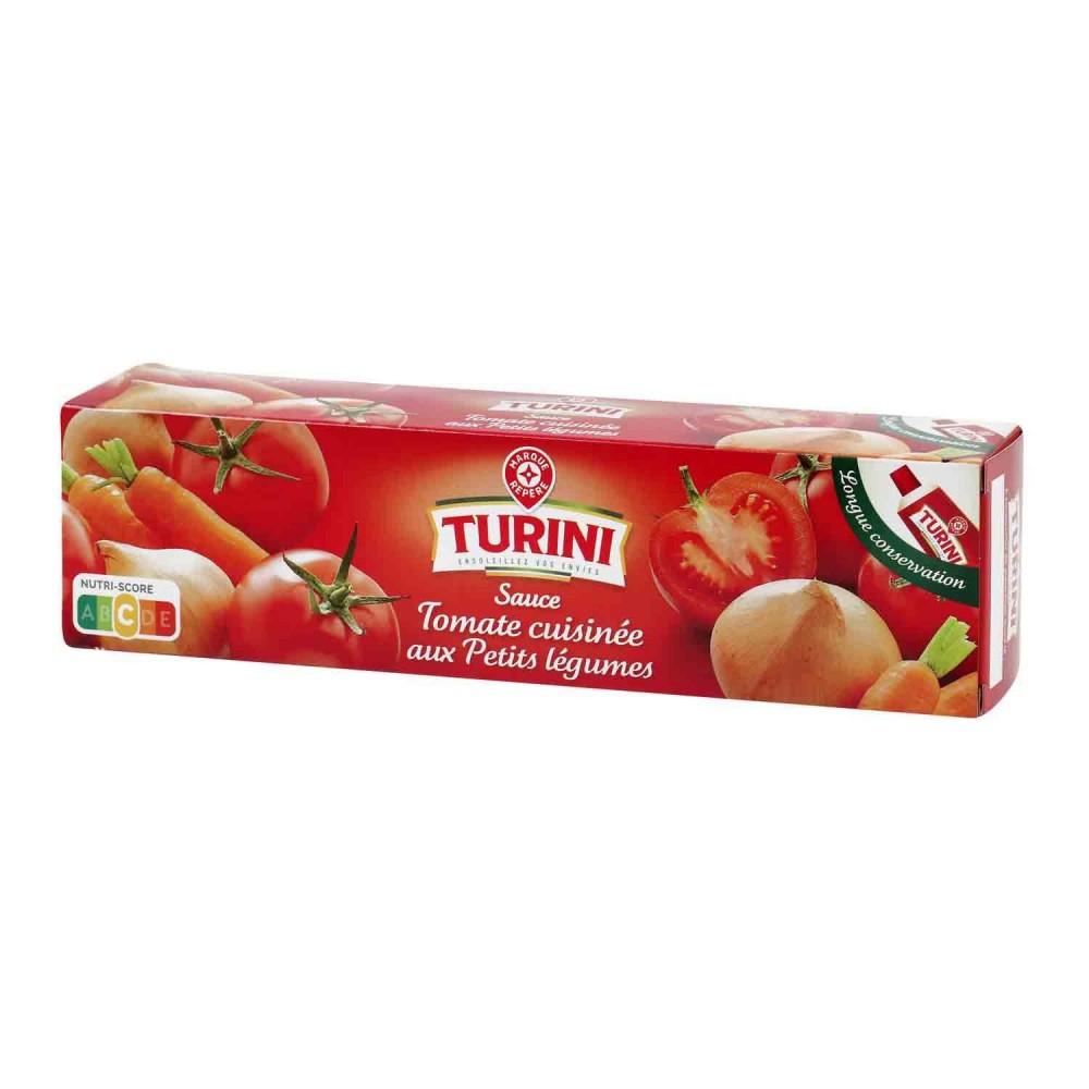 Turini sauce tomate aux légumes - 180 gr