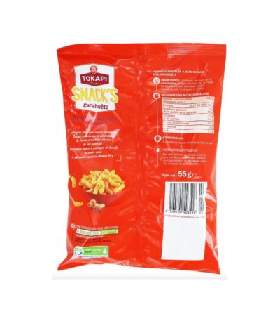 Tokapi soufflées cacahuète - 90 gr