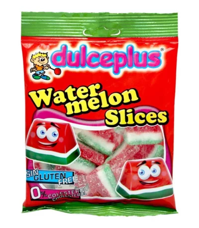 Dulceplus pastèque acidulée - 100g & Pack de 12