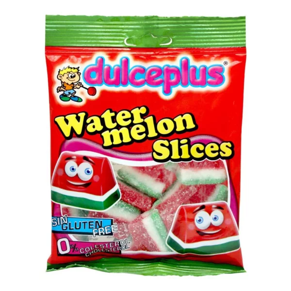 Dulceplus pastèque acidulée - 100g & Pack de 12