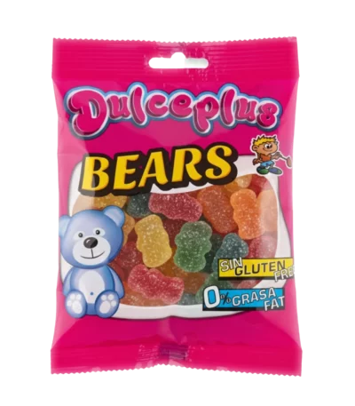 Dulceplus Mini Ours Sucrée - 100g & Pack de 12