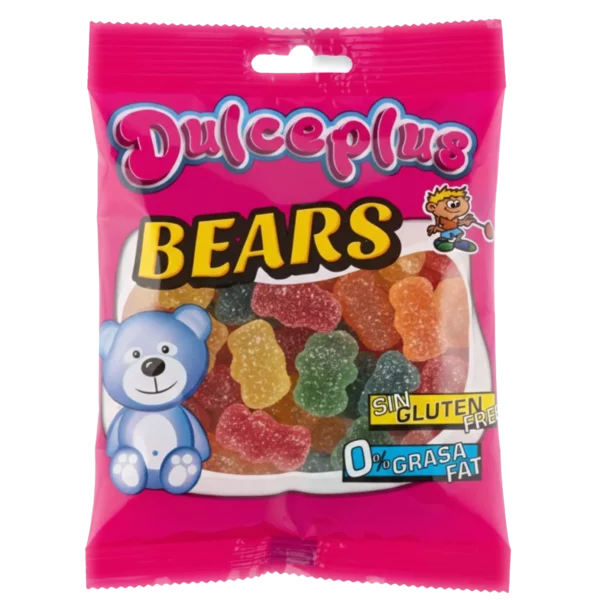 Dulceplus Mini Ours Sucrée - 100g & Pack de 12