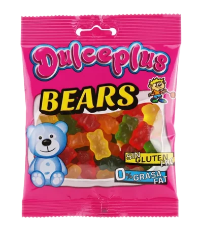 Dulceplus Mini Ours Lisse - 100g & Pack de 12