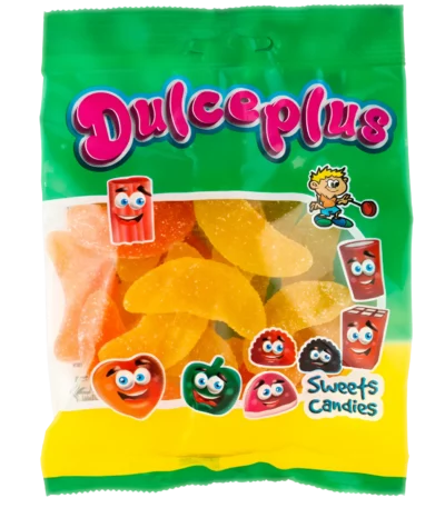 Dulceplus Quartier Orange/Citron Acide - 100g & Pack de 12