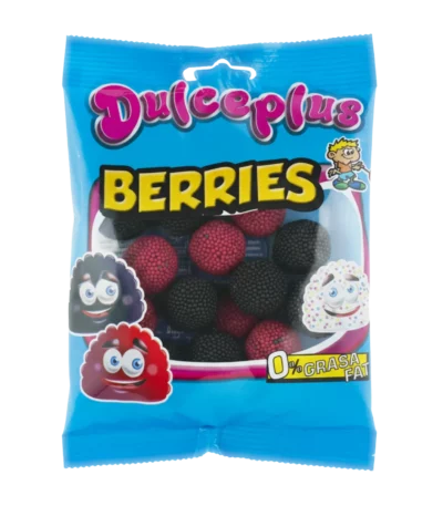 Dulceplus Mures & framboises - 100g & Pack de 12