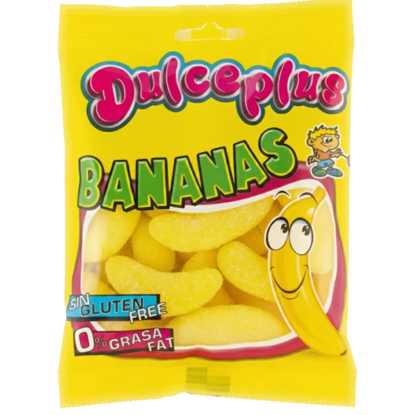 Dulceplus Banane sucrée - 100g & Pack de 12