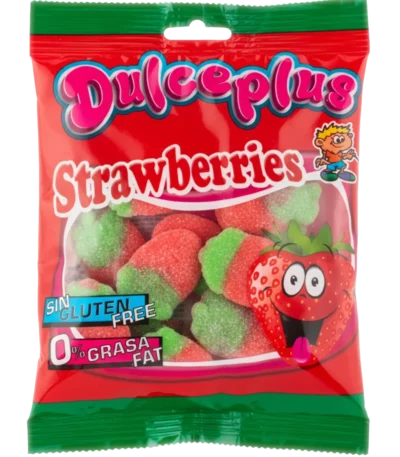 Dulceplus Fraise Des Bois - 100g & Pack de 12