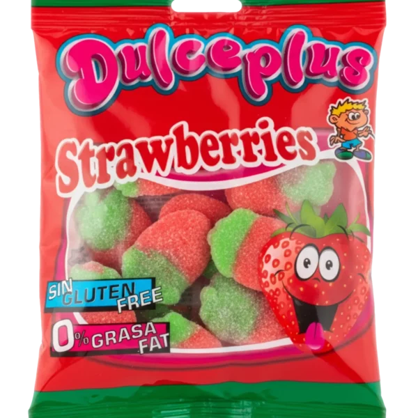 Dulceplus Fraise Des Bois - 100g & Pack de 12