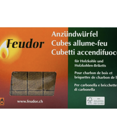 Feudor allume-feu cubes 32pcs
