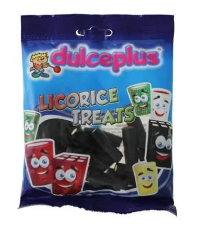 Dulceplus Mini Baton Assort réglisse - 100g & Pack de 12