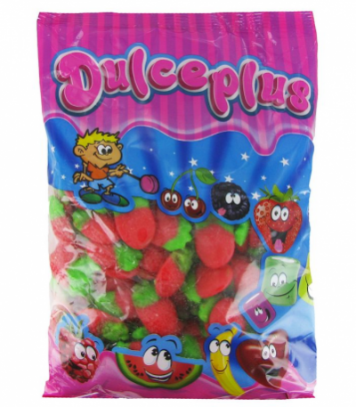 Dulceplus Fraise Des Bois Lisses - 100g & Pack de 12