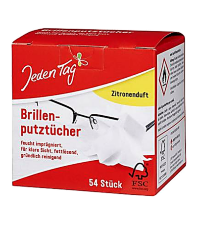 JT Lingettes lunettes 54 pc