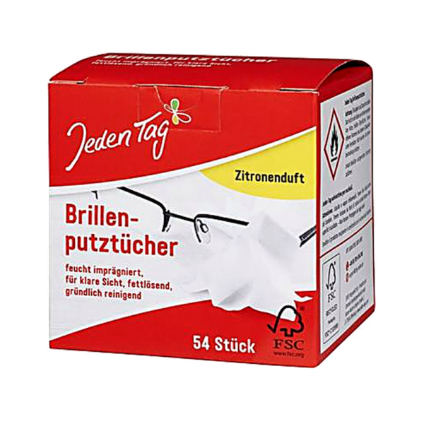 JT Lingettes lunettes 54 pc