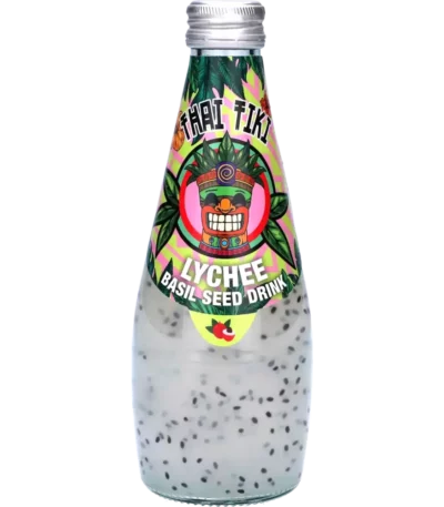 Thai Tiki lychee et graines de basilic - 290ml