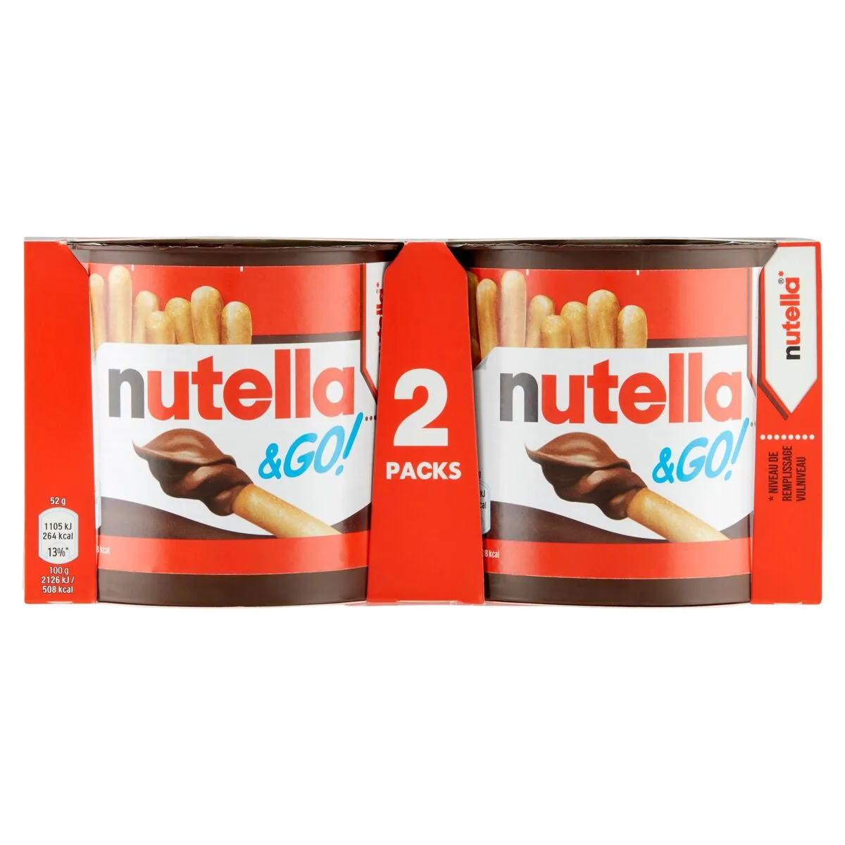 1200_05618658_T19 Nutella & Go! 2 Packs - 104 g – Image 1