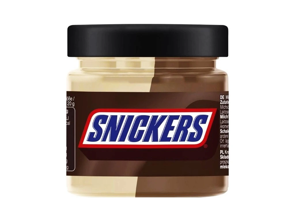 12815_mars-snickers-tartinable-200g-meilleur-cafe-cz Pâte à tartiner chocolat-caramel Snickers - 200 g – Image 1